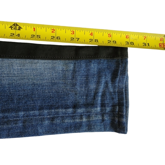 Rag & Bone Jodhpur Leather Panel Skinny Jeans in Chester - Picture 10 of 10